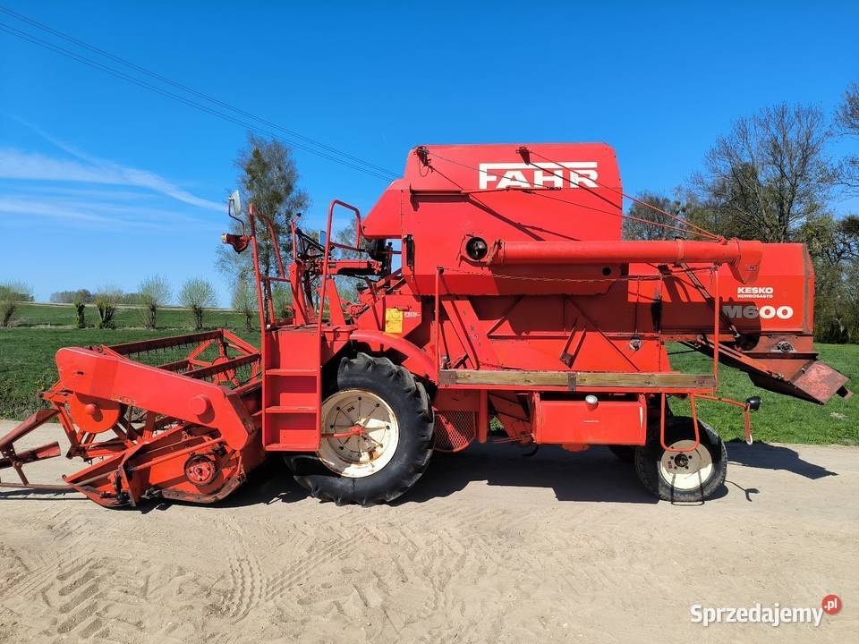 Kombajn Fahr M600 DeutzFahr podlaskie Korycin sprzedam