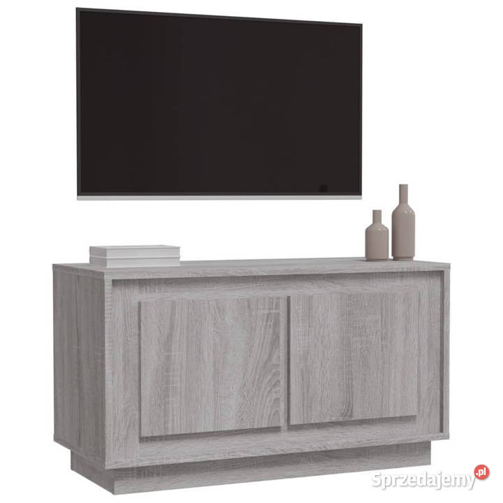 Szafka pod telewizor szary dąb sonoma 80x35x45 Warszawa
