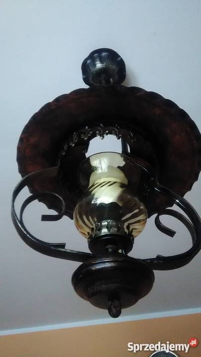 lampa wiszącą antyk Nowy Dwór Wejherowski