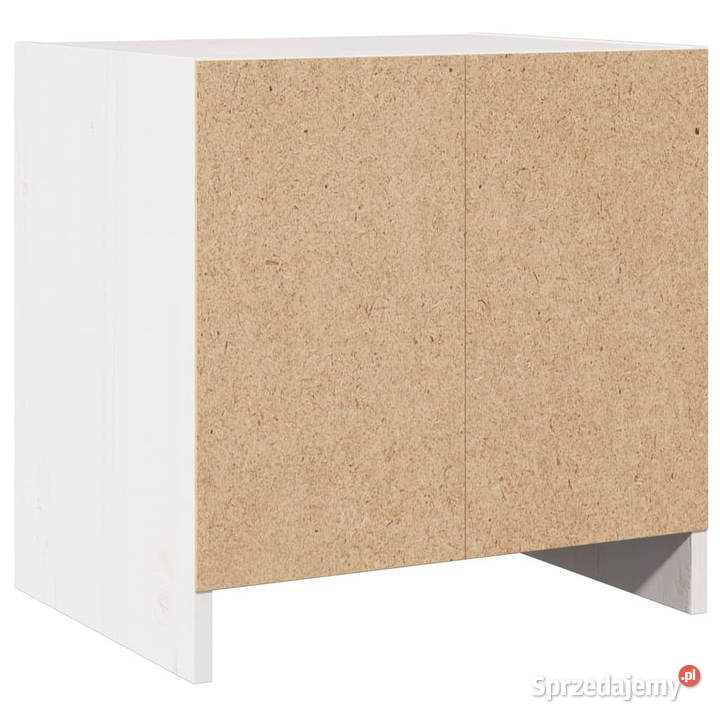 Szafka nocna biała 40x305x40 lite drewno sosnowe sprzedam