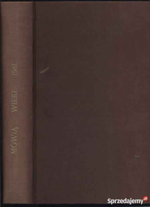 Mówią Wieki Rocznik 1981 zachodniopomorskie Szczecin sprzedam