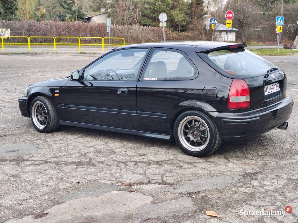 Honda Civic EK4 220 Koni Wiele modyfikacji Civic