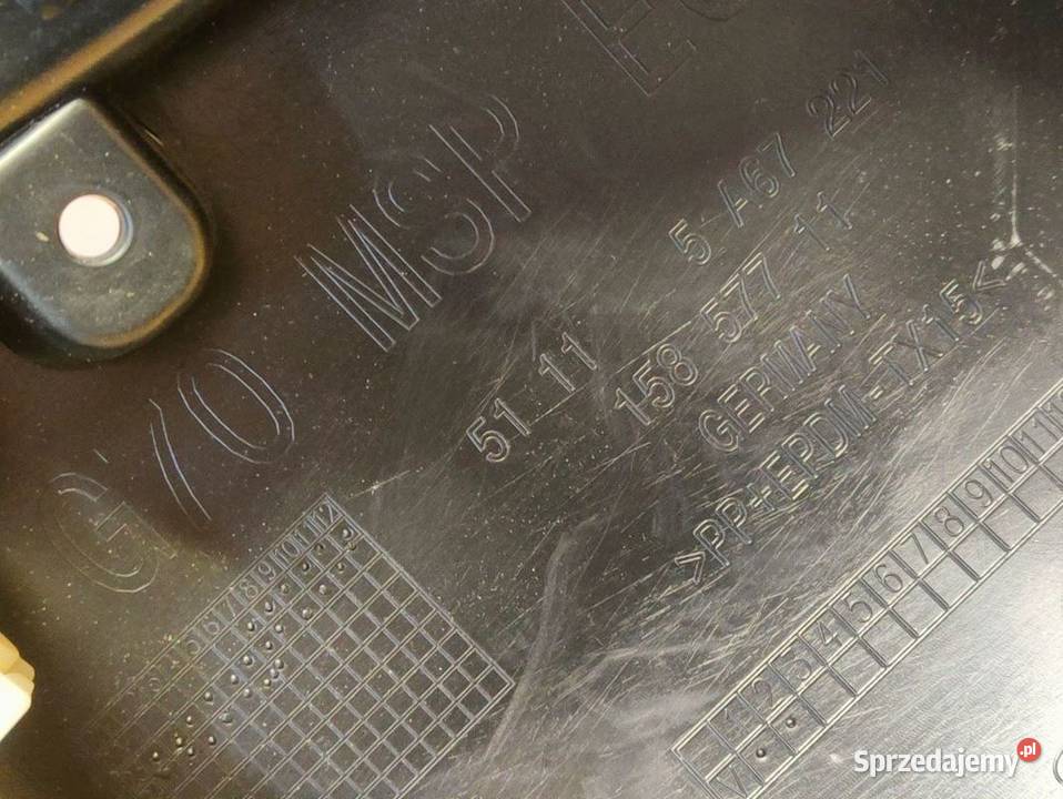 Ślizg Mocowanie Zderzaka Lewy Przód BMW 7 G70 Pleszew