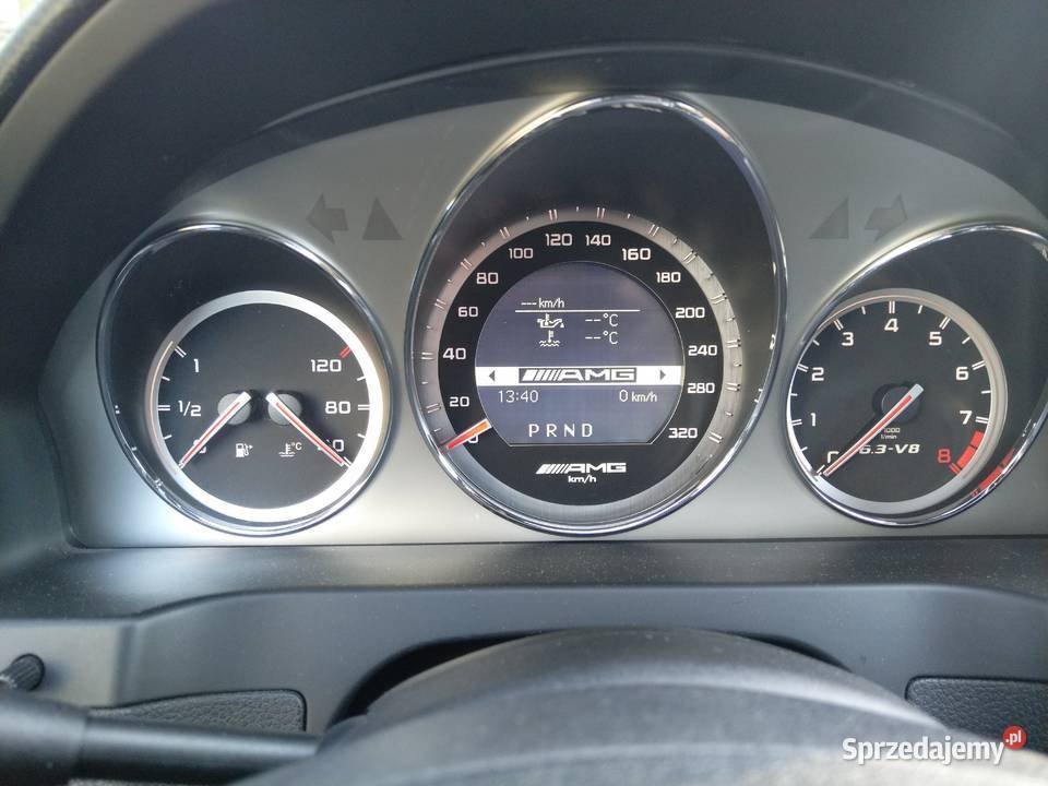 MercedesBenz C63 AMG P30 487 62 V8 LSD AMG Trzebinia