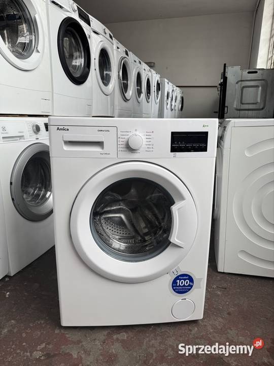 Wąska pralka Amica 6 1000obr A SPRAWNA Gwarancja mazowieckie Warszawa
