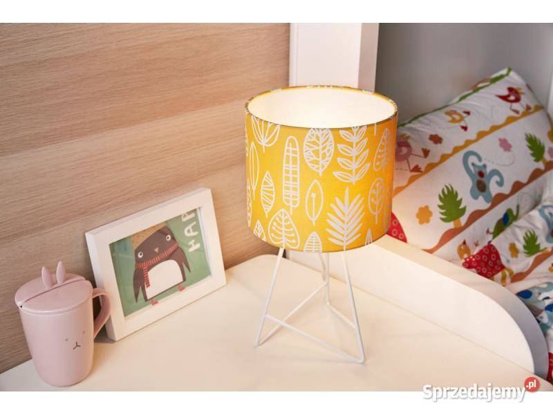 Paulmann Lampka nocna stołowa biurkowa Żółty odcienie żółtego Białystok sprzedam