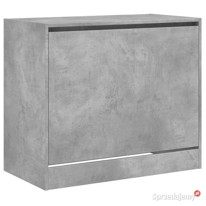 Szafka na buty szarość betonu 80x42x69 WM840004 Warszawa