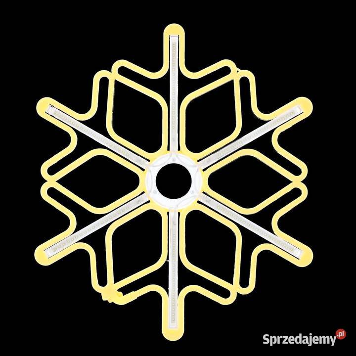 89 Świąteczna Ozdoba Śnieżynka 60 Neon LED Zabrze sprzedam