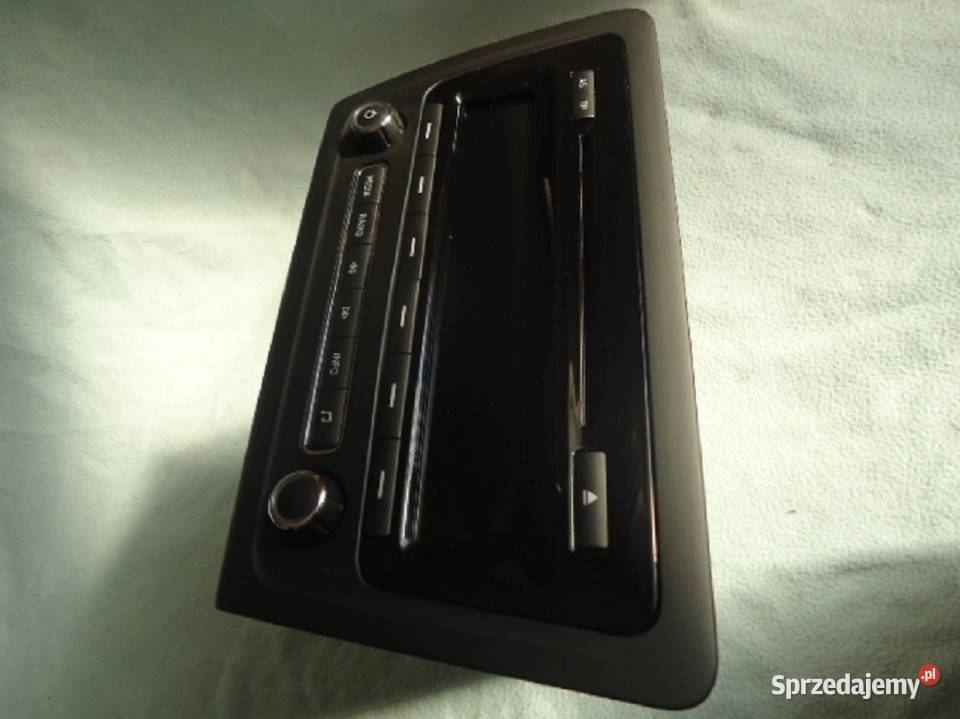 RADIO MP3 5J0035161E ORYGINALNE SKODA wyposażenie elektryczne śląskie Jaworzno