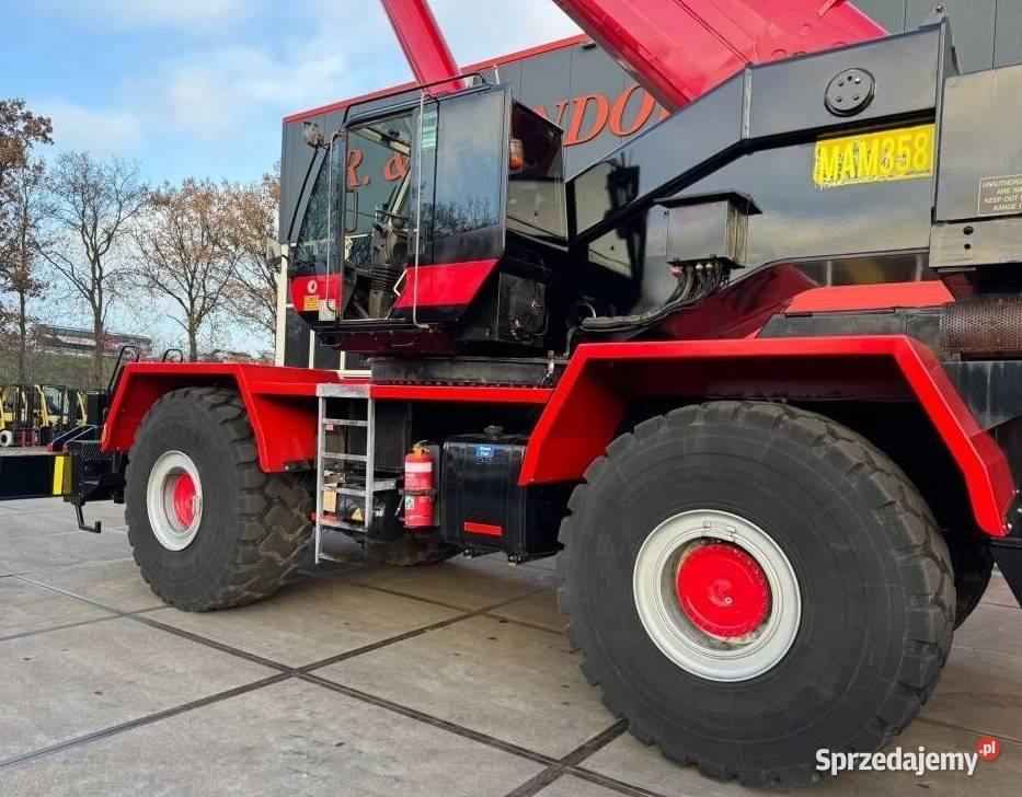Żuraw budowlany dźwig budowlany Terex RT 100 Poznań