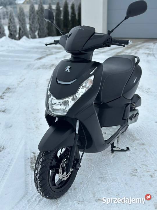 Skuter Peugeot Kisbee 2019r 50cc 4t BLACK skuter mazowieckie Siedlce