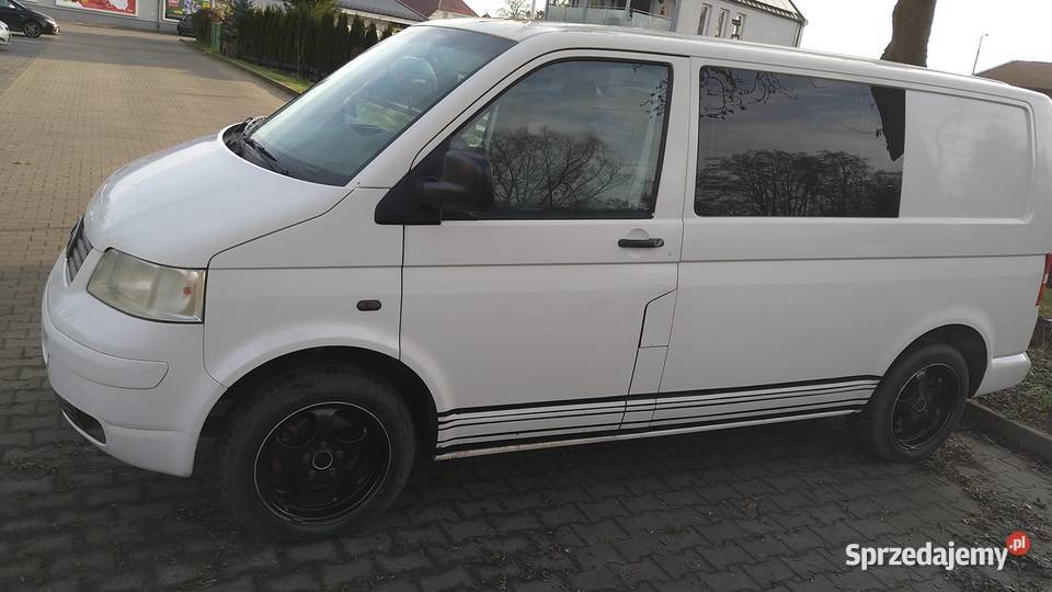 vw transporter t5 19 tdi 2004r klima 5 osobowy Szczecin