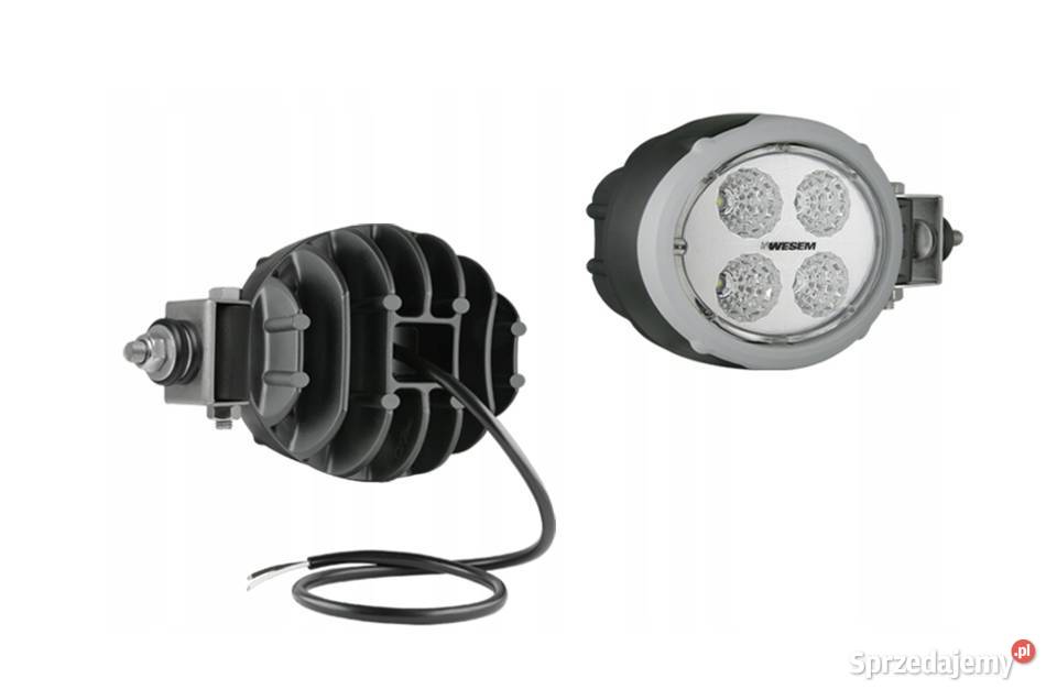 Lampa robocza led przewód owalna Wesem Nisko