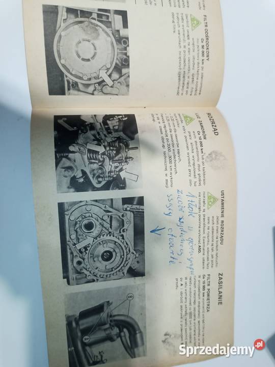 Sprzedam instrukcja obsługi samochodu fiat 126p Kozłów Biskupi