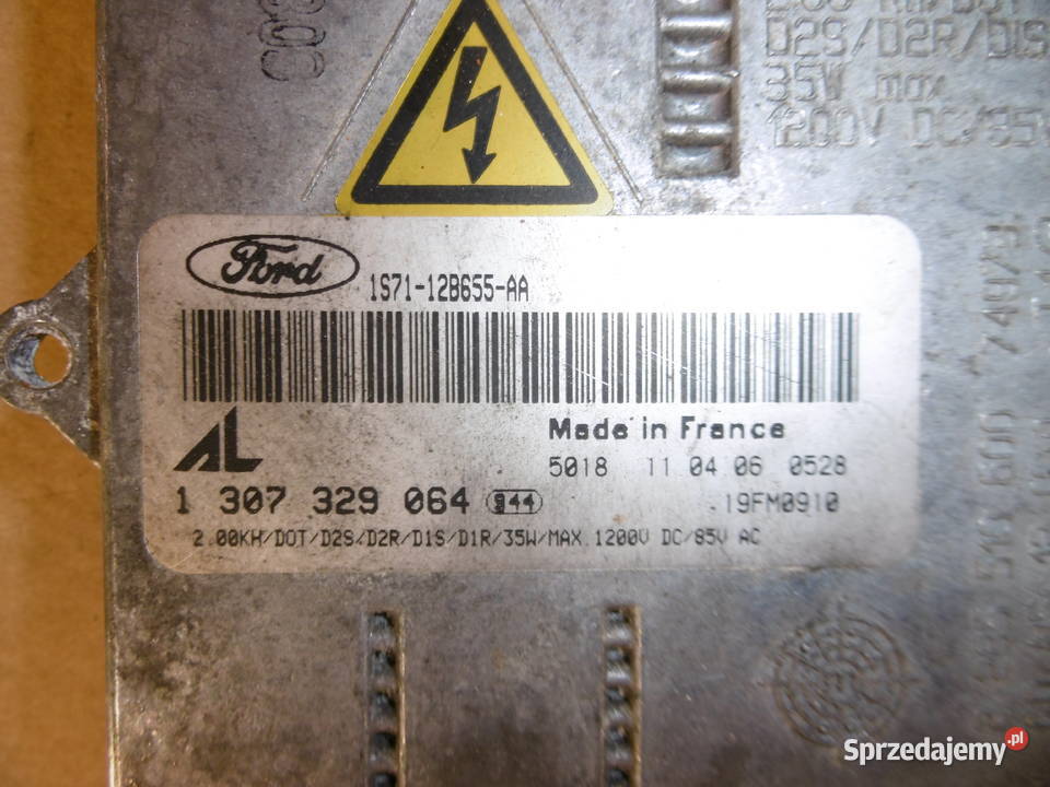 przetwornica moduł sterownik 1307329064 ford układ elektryczny silnika Szczecin
