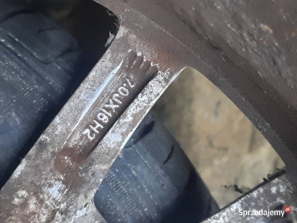 Fiat Bravo II komplet felg alumniowych R16 OPONY Średnica 16" łódzkie Ksawerów sprzedam