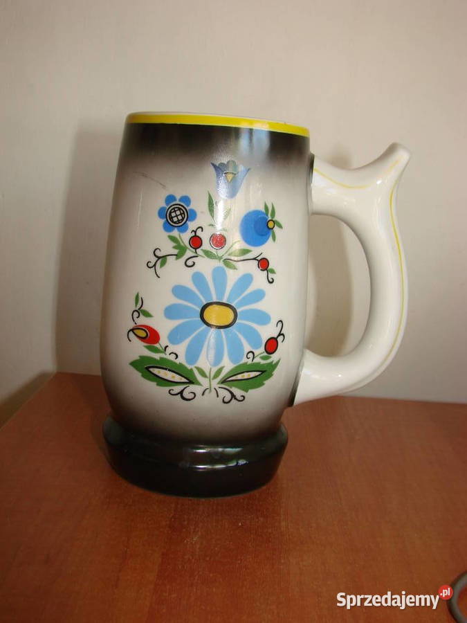Lubiana wzór kaszubski kufel Pruszcz Gdański sprzedam