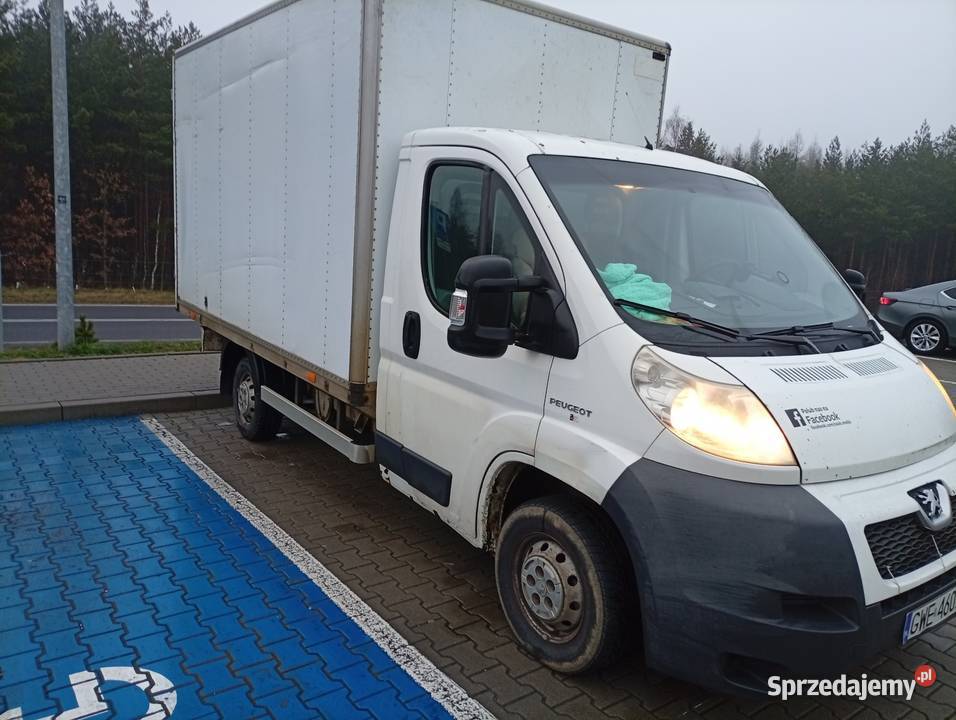 Peugeot boxer kontener poduszka powietrzna Luzino