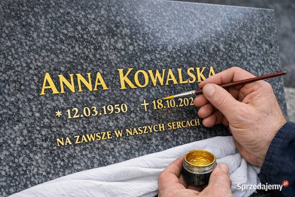 Renowacja liter malowanie odnawianie napisów na Ostrów Wielkopolski
