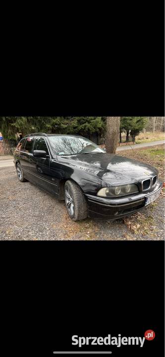 BMW e39 530i uszkodzone benzyna+LPG Stary Zawidów