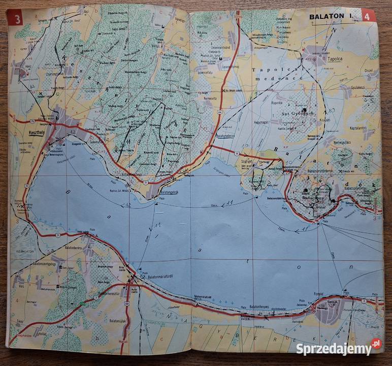 Balaton i Węgry zachodnie przewodnik i atlas Kraków
