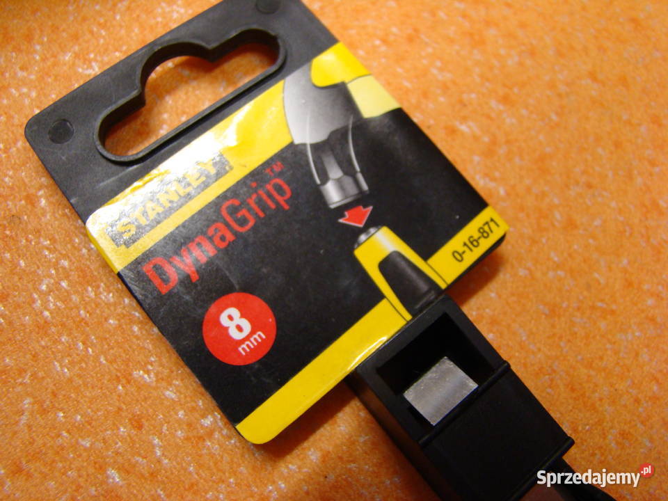 Dłuto płaskie STANLEY DYNAGRIP 8 mm Ref 016871 Bielsko-Biała