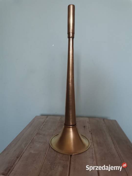 Stara trąbka sygnalowa w stylu Art Deco SPRAWNA małopolskie Kraków