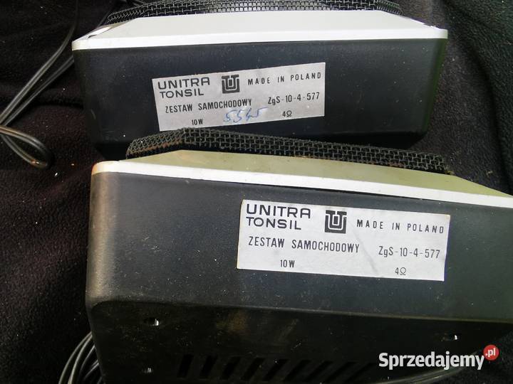 głosniki samochodowe Tonsil ZgS104577 Pozostałe Leszno sprzedam