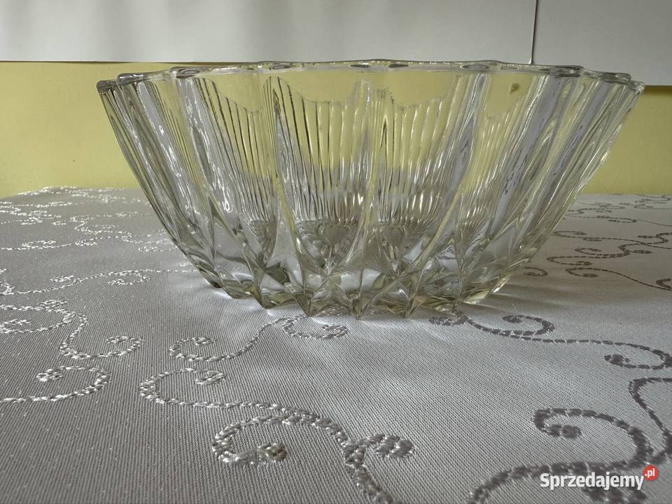Kryształowa Salaterka Misa Półmisek Klasyka śląskie Czerwionka-Leszczyny