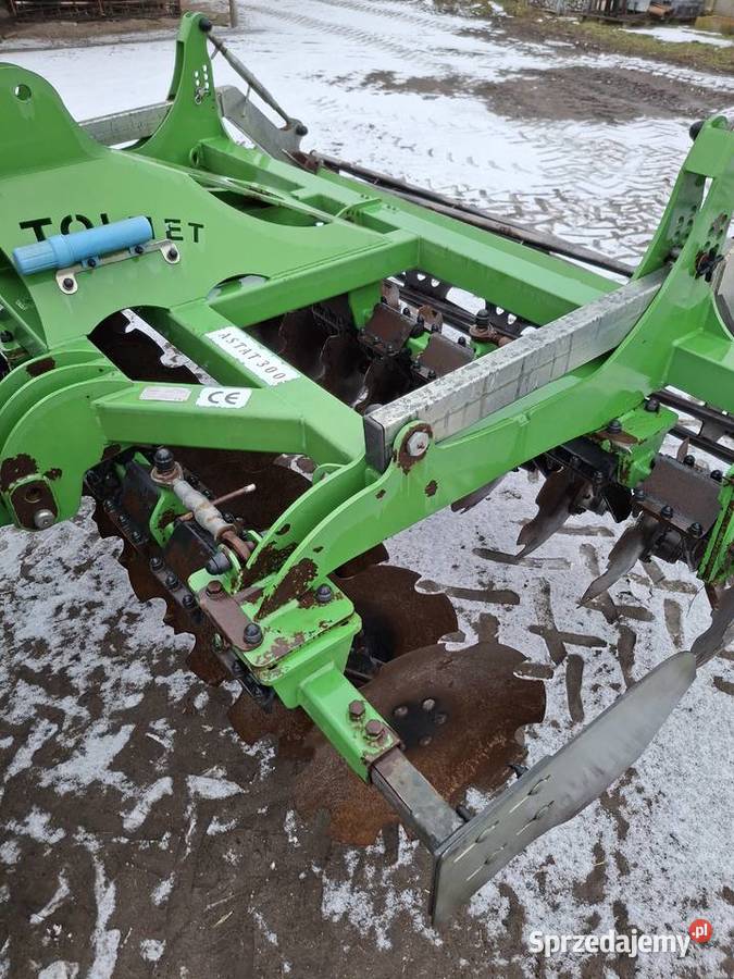 Brona talerzowa Tolmet Astat 300 trzy metrowa łódzkie Łęczyca