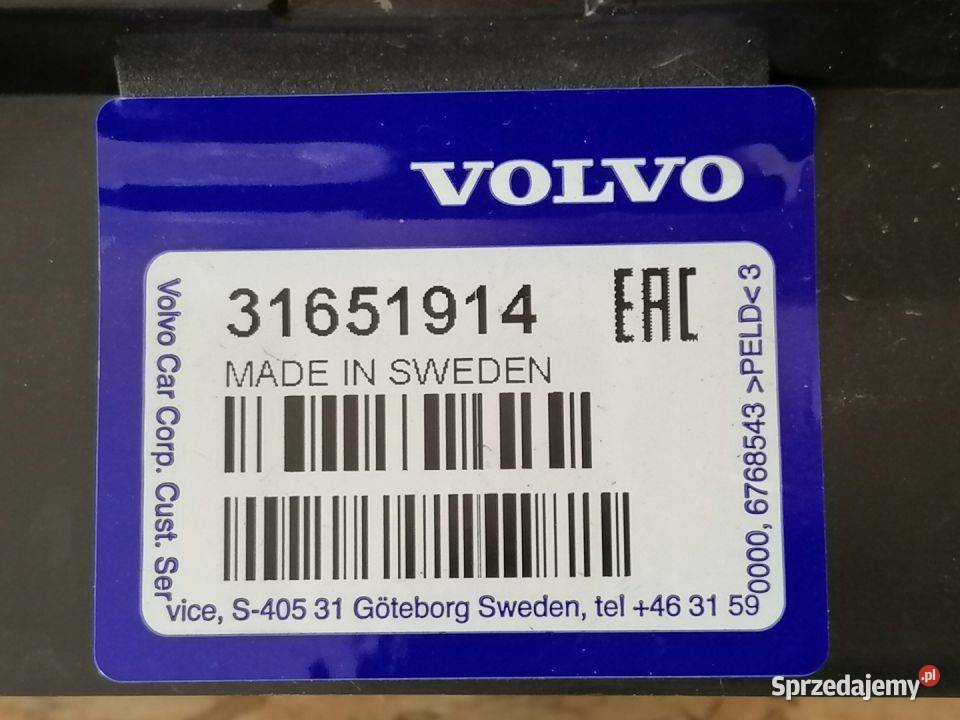 VOLVO S60 V60 ŚLIZG MOCOWANIE ZDERZAK TYŁ Pleszew sprzedam