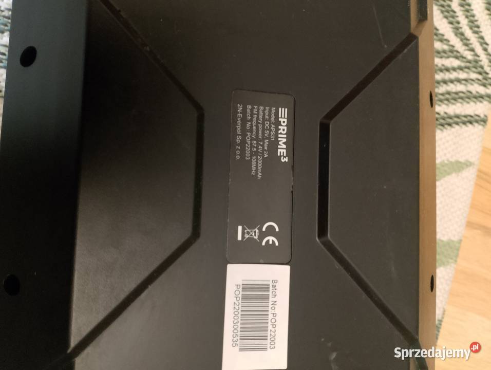 Głosnik Bluetooth Karaoke Prime 3 Sokołów Podlaski