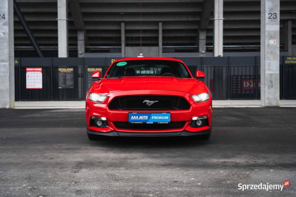 Ford Mustang GT V8 50 czerwony śląskie Katowice