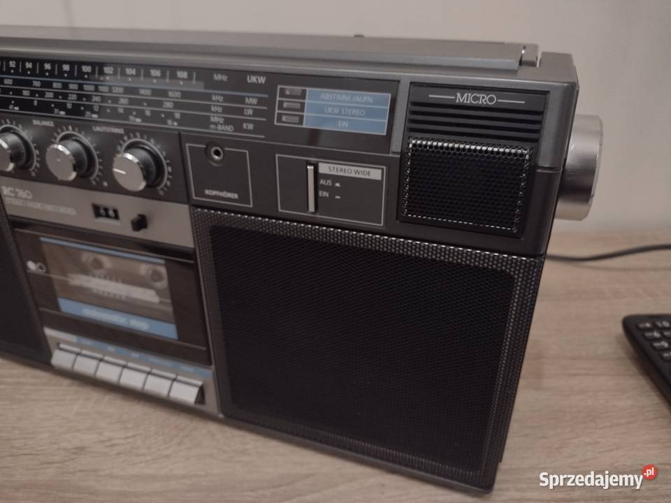 Radiomagnetofon Telefunken RC760 z Bluetooth TOP pomorskie Żukowo sprzedam