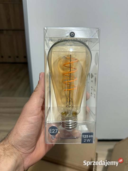 Żarówki ozdobne LED E27 Żarówki i świetlówki