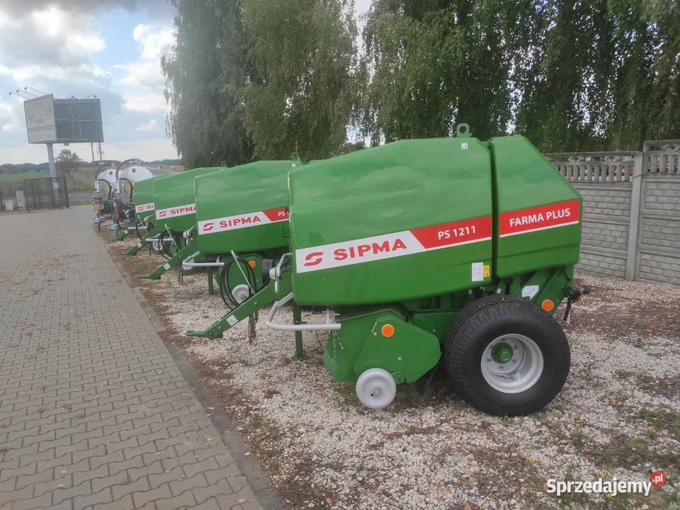 Prasa rolująca Sipma 1221 1211 FARMA PLUS 1210 Szeroki podbieracz Kozenin