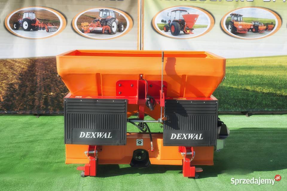 Rozsiewacz DEXWA TORNADO DUO Turbo 1200 850L dolnośląskie Ząbkowice Śląskie