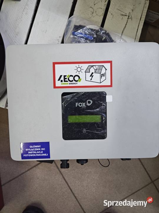 Foxess Falownik 25kW OnGrid 1F 1 MPPT Falowniki kujawsko-pomorskie Golub-Dobrzyń