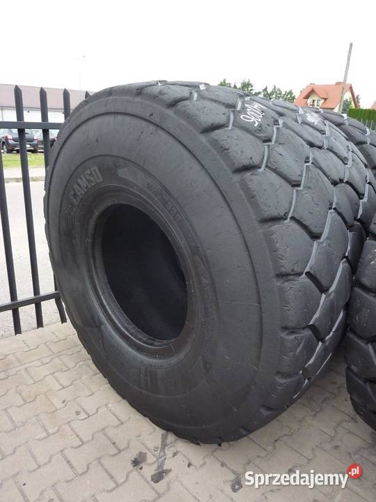 4x Opona używana przemysłowa 235R25 CAMSO WHL Zaścianki sprzedam