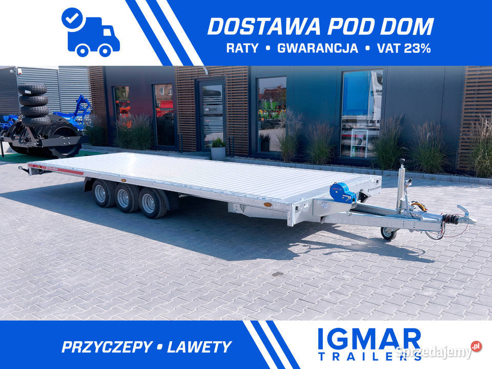 TEMARED CARPLATFORM 60213 laweta trzyosiowa 35T wielkopolskie Cegielsko