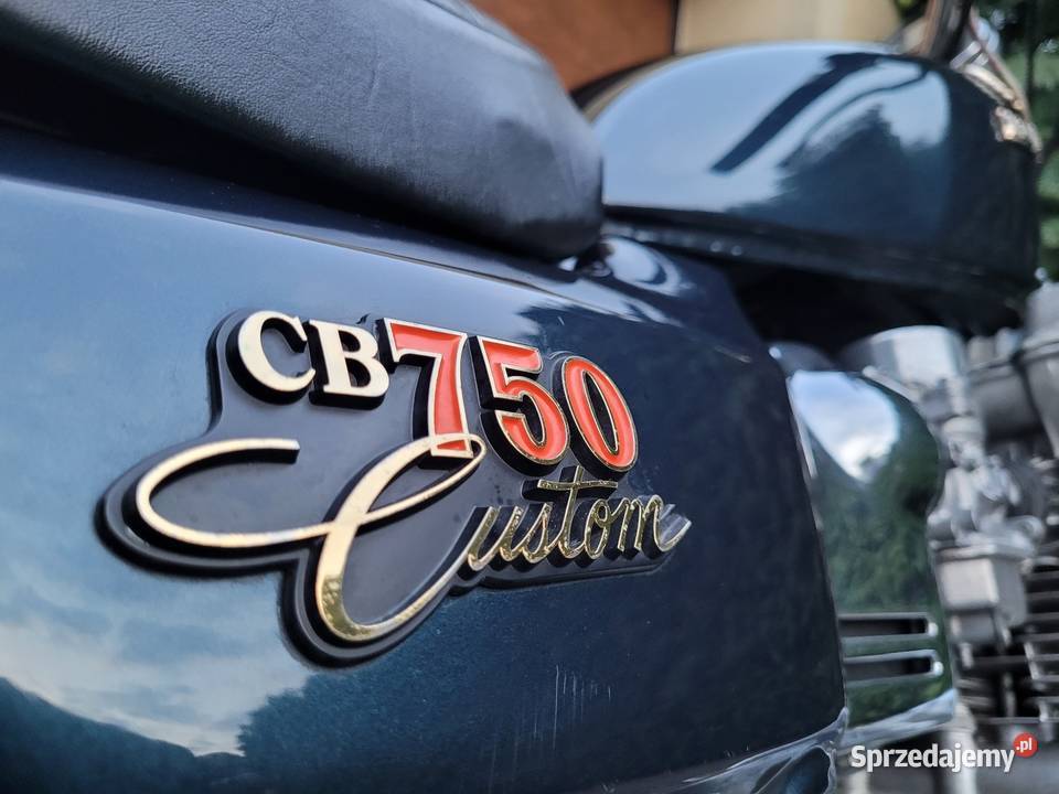 Honda CB 750 w oryginalnej wersji CUSTOM Wersja Zielona Góra