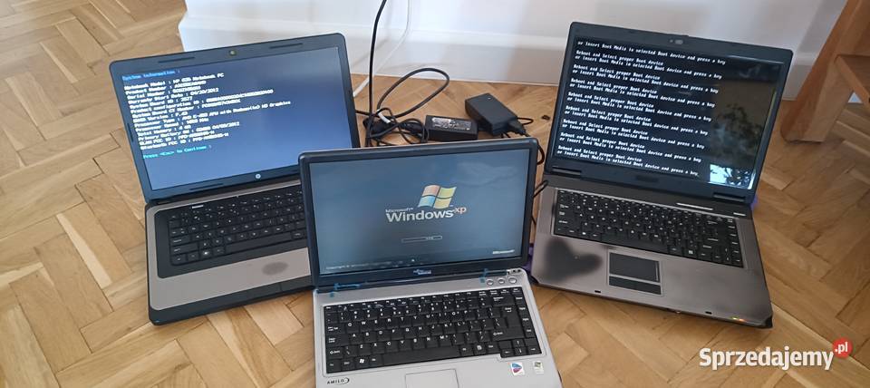 3x Starsze laptopy Warszawa