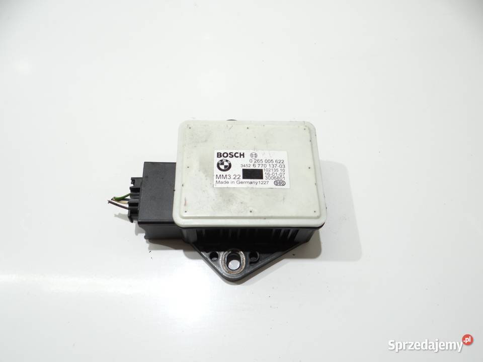 CZUJNIK SZYBKOŚCI OBROTÓW BMW E60 E61 6770137 Części samochodowe Strzyżewice