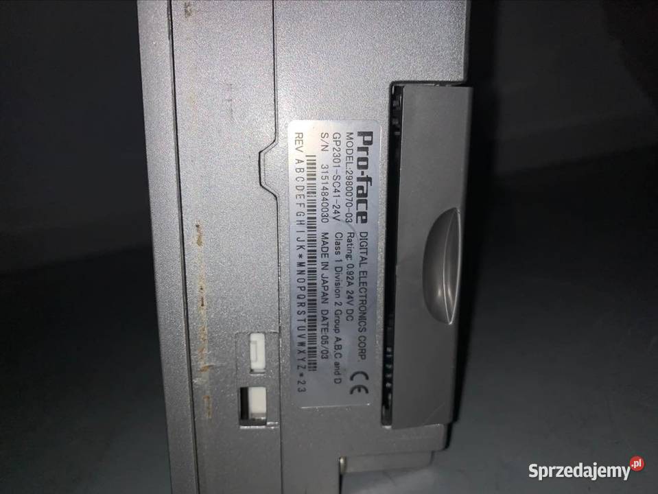 Ekran HMI Proface GP2301SC41 Pozostałe Warszawa