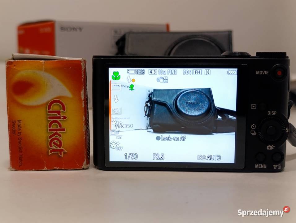 Aparat cyfrowy SONY Cybershot DSCWX350 WiFi NFC Kraków
