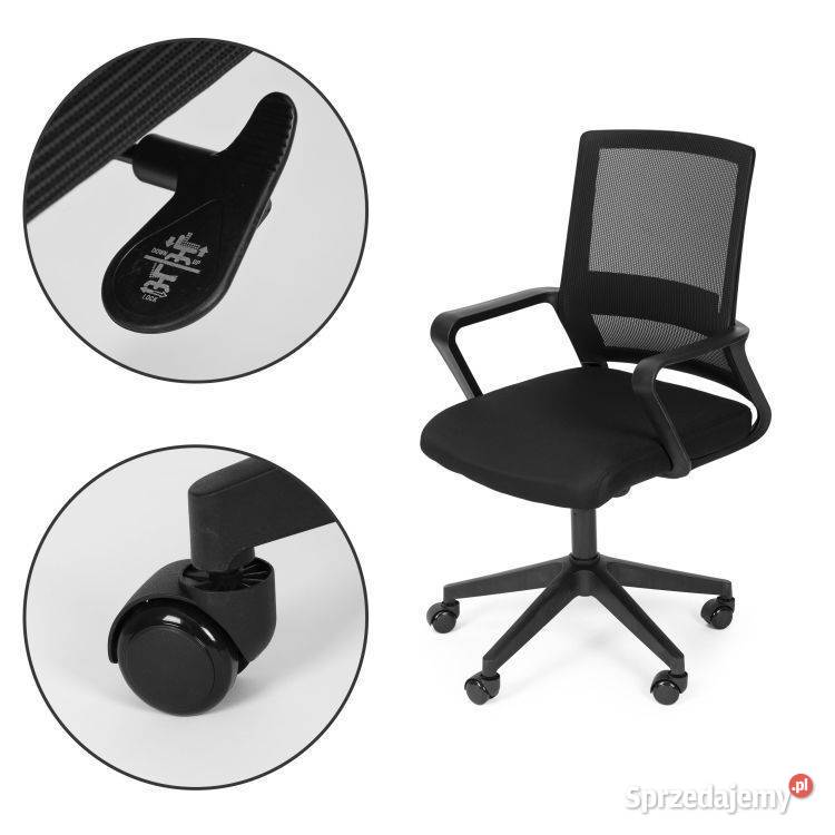 Fotel krzesło obrotowe biurowe wyprofilowane Dom i Ogród Bielsk Podlaski