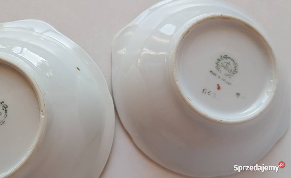 Porcelanowe miseczki Owoce miseczka x3 Chodzież Dąbrowa Górnicza sprzedam