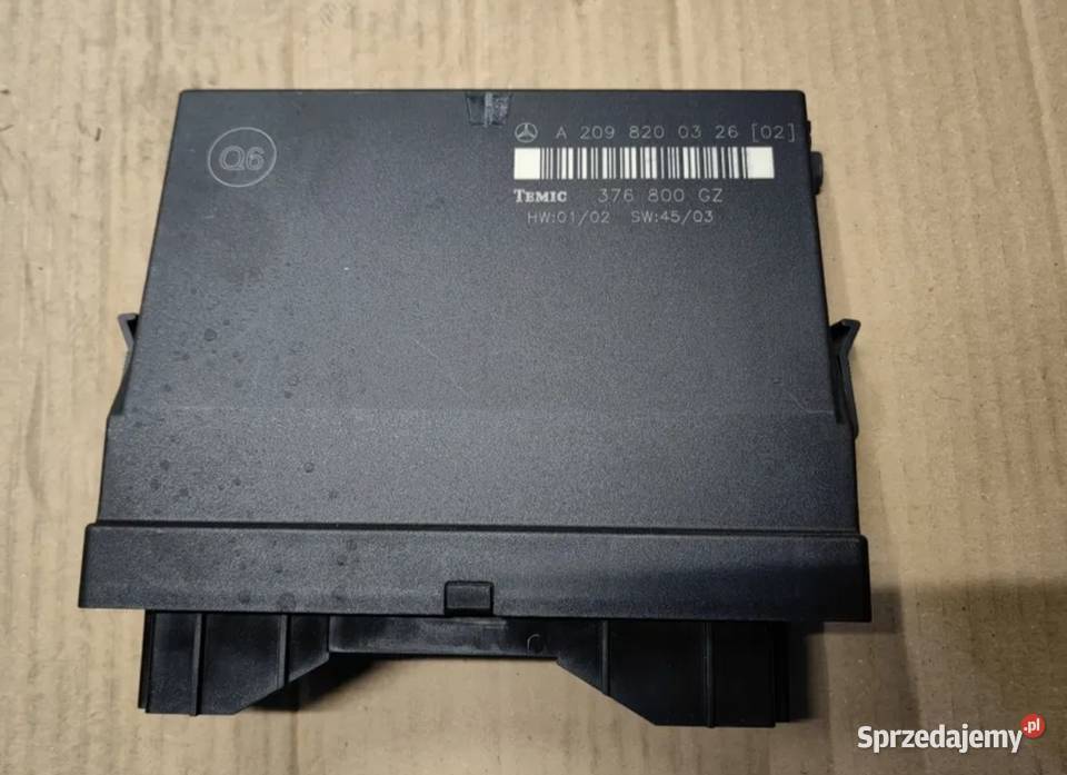 Moduł komfortu Mercedes CLK w209 Żory