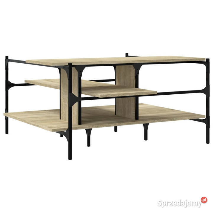 Stolik kawowy dąb sonoma 100x100x485
