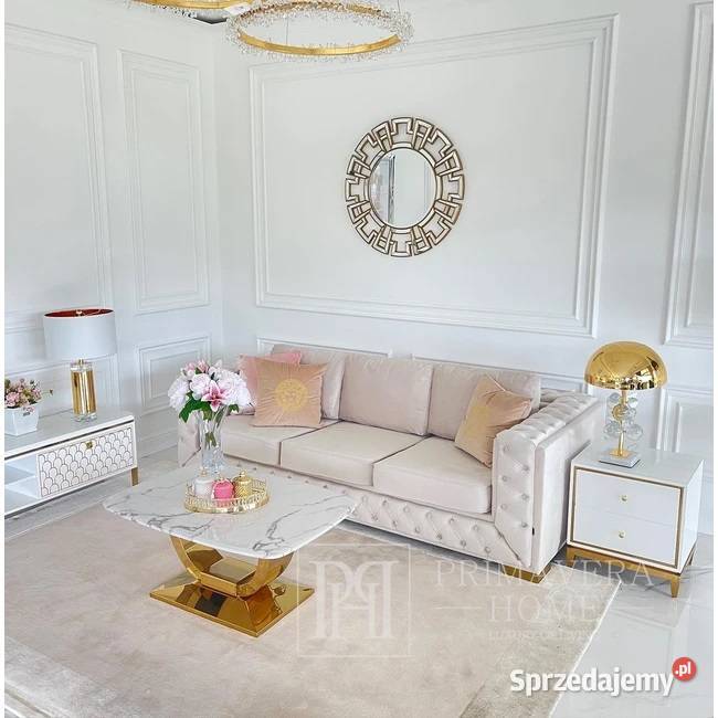 Sofa nowojorska w stylu glamour nowoczesna Łóżka, wersalki i sofy mazowieckie Warszawa